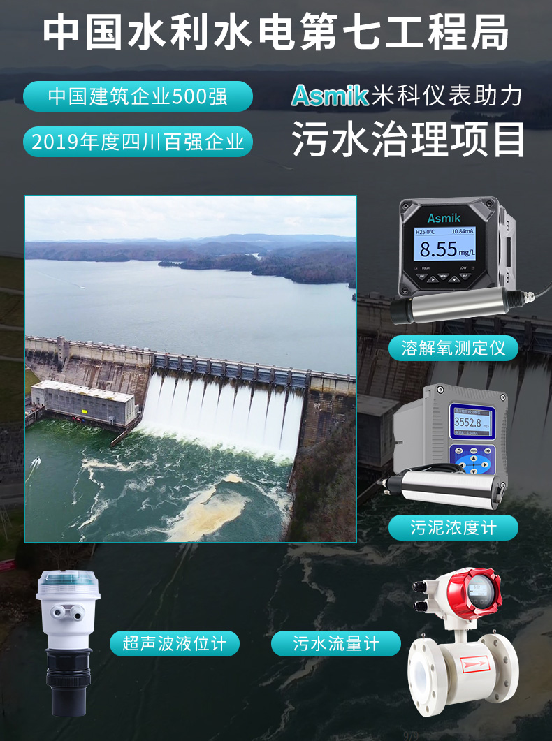 米科MIK-DY2900荧光法溶氧仪应用于中国水电七局